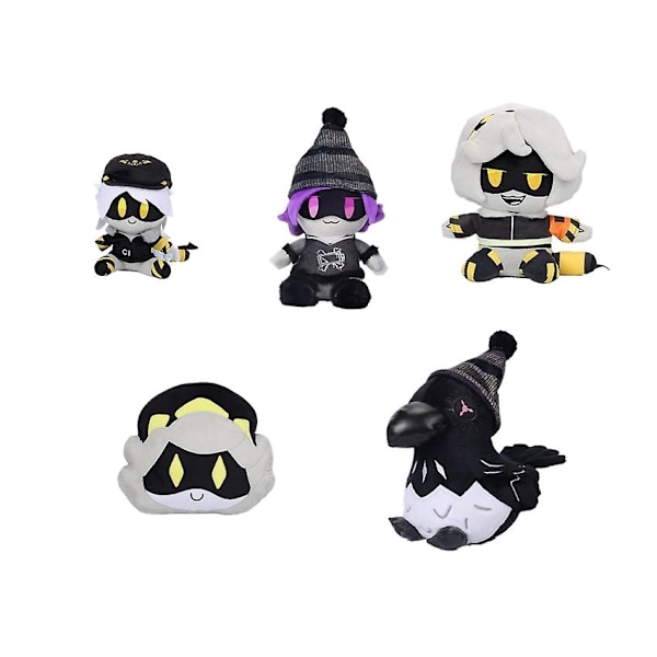 Murder Drones Uzi Dolls Myke Plysj Dukker 15-35 Cm Barnas Leker-WELLNGS Style E