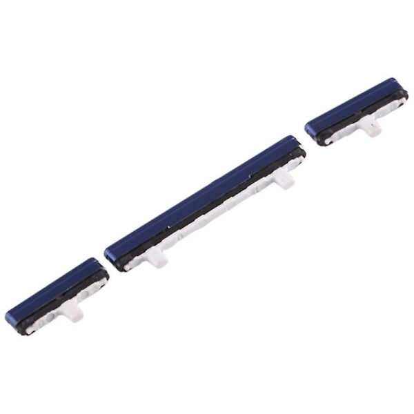 for Samsung Galaxy Note9 N960 3 stk./sæt OEM tænd/sluk og lydstyrke sideknapper-WELLNGS Blue