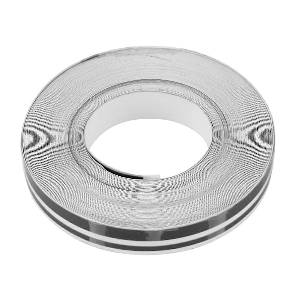 12mm 9,8m Auton Itsekiinnittyvä Koristeteippi - WELLNGS Black