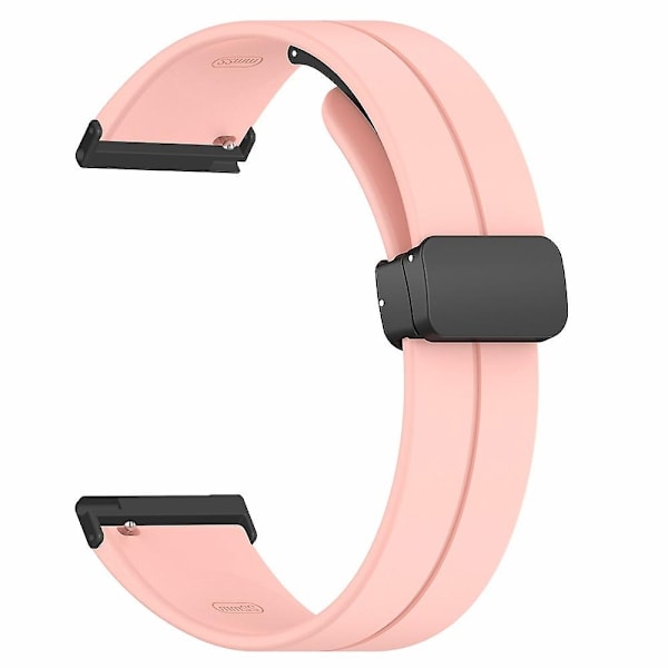 24mm silikonihihna Suunto Spartan Sport Wrist HR Baro/ Suunto 7 -kellolle (paksu jousipuikko) - WELLNGS Pink