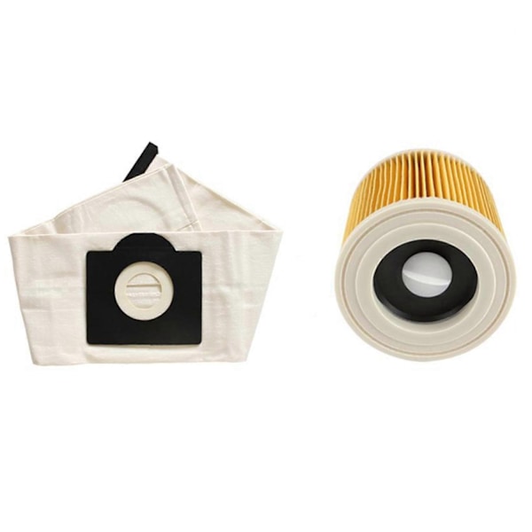 HEPA-filter og vaskbar støvpose til WD3 MV3 WD3200 SE4001 A2299 A2204 A2656 støvsugertilbehør A-WELLNGS