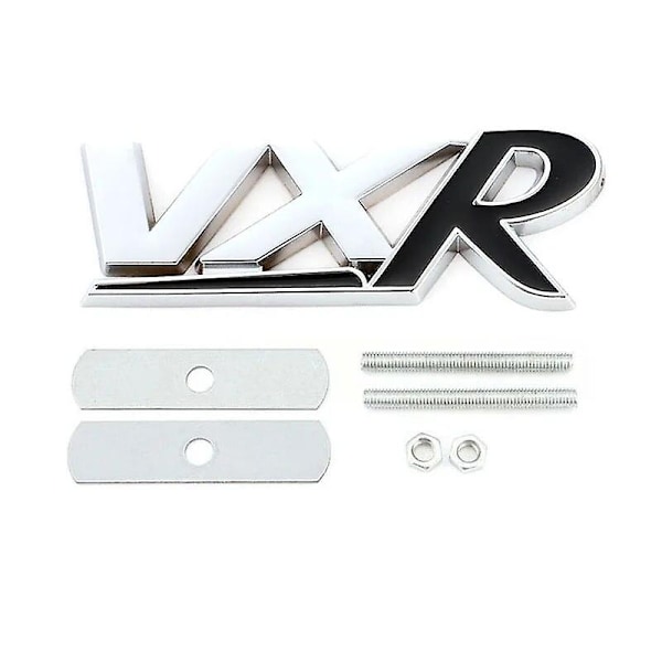 3d Metal Vxr Logo Bogstaver Bil Bagagerum Emblem Badge til Vauxhall Opel Corsa D Astra H J Insignia Zafira Vxr Mærkat Tilbehør-WELLNGS Silver Blue