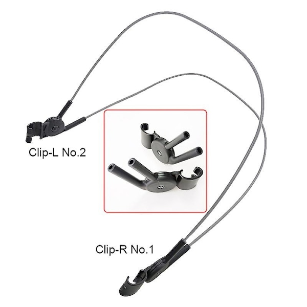 Barnvagnsmarkisfäste Kompatibel Priam 3/4 Mios 2/3 Barnvagnar Suffletthållare Stångspänne Spänne Knoppklämma Bebe Tillbehör-WELLNGS 1 pair clips