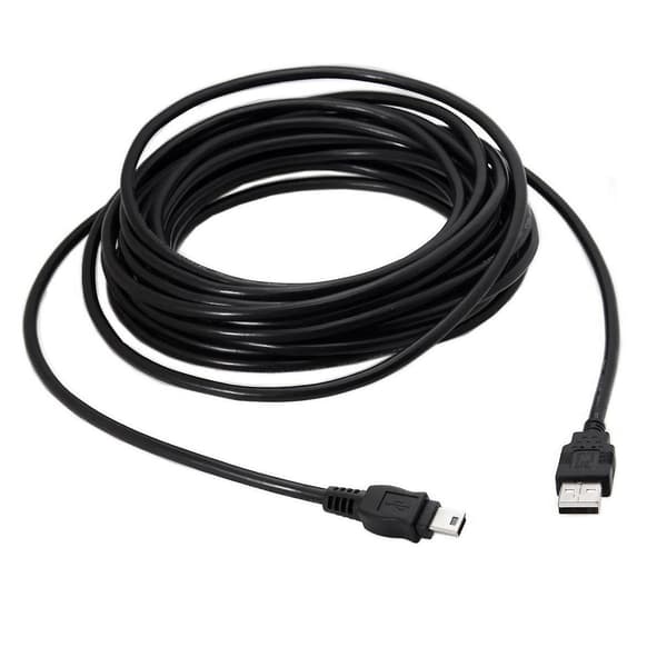 10 Ft PS3 USB-kabel Controller Opladningsledning til 3 Trådløse DualShock CECHZC2U Joystick Data Sync-WELLNGS