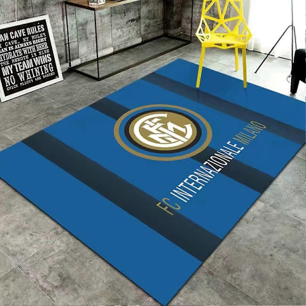 Retro firkantet tæppe blødt skridsikkert højabsorberende tæppe egnet til arbejdsværelse - WELLNGS Inter
