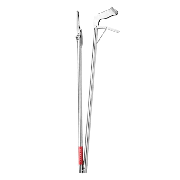 Slangefanger Tang Professionel Heavy Duty Foldbar Bred Kæbe Håndteringsværktøj Loach Hummer Tang med Lås Slange Griber Værktøj-WELLNGS 1.2m