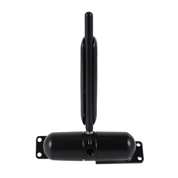 2 Set 20-70kgs Svart Justerbar Ytmonterad Fjäderdörrstängare Automatisk Dörrstängare Brandklassad-WELLNGS