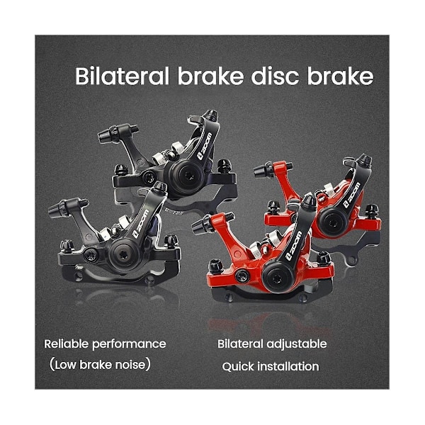 ZOOM DB680 Mountain Disc Brake Mekanisk Skivbroms Dubbelbroms Cykelbroms Pa-WELLNGS