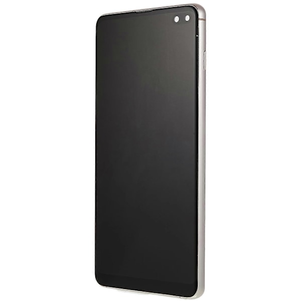 til Samsung Galaxy S10 Plus G975 LCD Skærm og Digitizer Samling + Ramme Udskiftningsdel - WELLNGS Style E