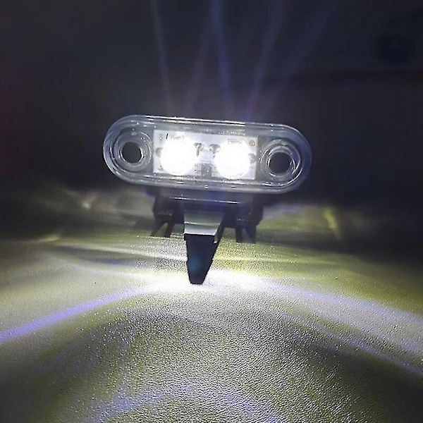 24v til Volvo Fh Fm Lastbil Kabine Tag Logo Lys til Fh13 Lastbil Tag Lys OEM 82116545 21087346-WELLNGS 2x blue with plug