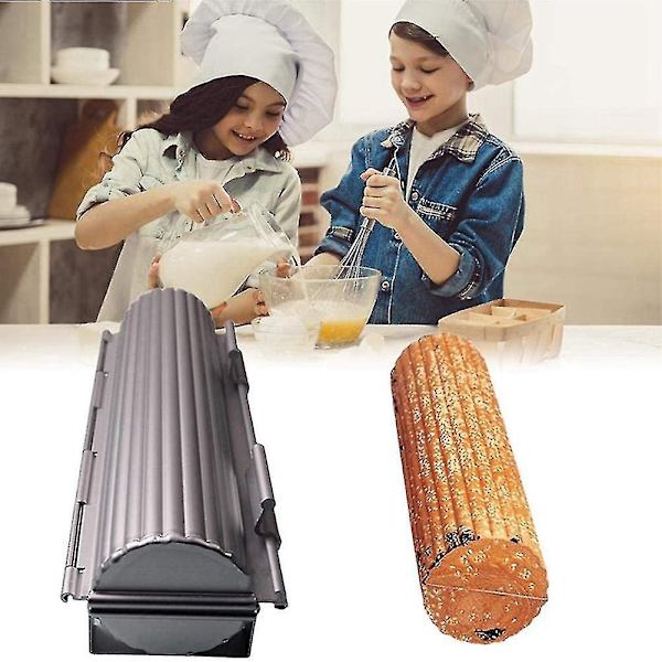Rund toastbrødform i aluminiumlegering, gjenbrukbar brødform, brødform, DIY-bakeverktøy - WELLNGS