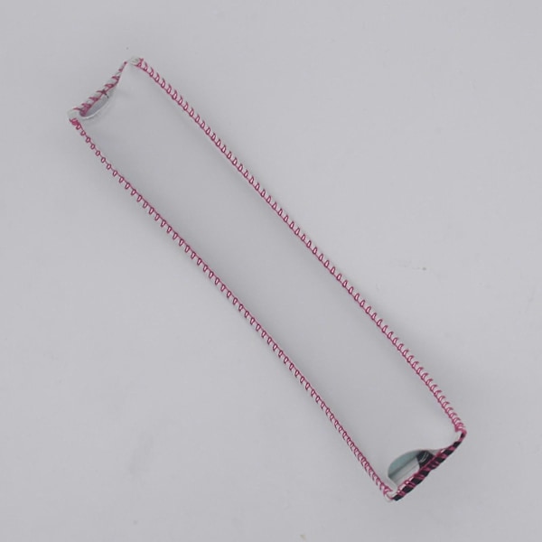 Kompatibel med HyperX Cloud II/Revolver S/Cloud Alpha Mjukt Läder Huvudband Skydd-WELLNGS White  Red