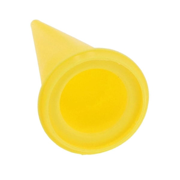 50 stk gule koniske dyser for bulk fugepistoler for fugepistol applikator erstatning-WELLNGS