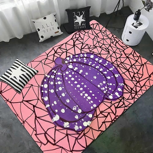 Yayoi Kusama Taide Lattiapäällyste Pohjoismainen Tyyli Koti Ovimatto Kylpyhuone-wc Matot Makuuhuone Hotelli Sisustus Matto-WELLNGS z5 80x160cm