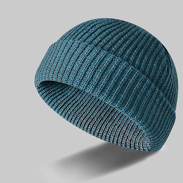 Heijastavat hatut miehille ja naisille, joustavat heijastavat hatut, lämpimät neulotut hatut, 54-58 cm - WELLNGS blue