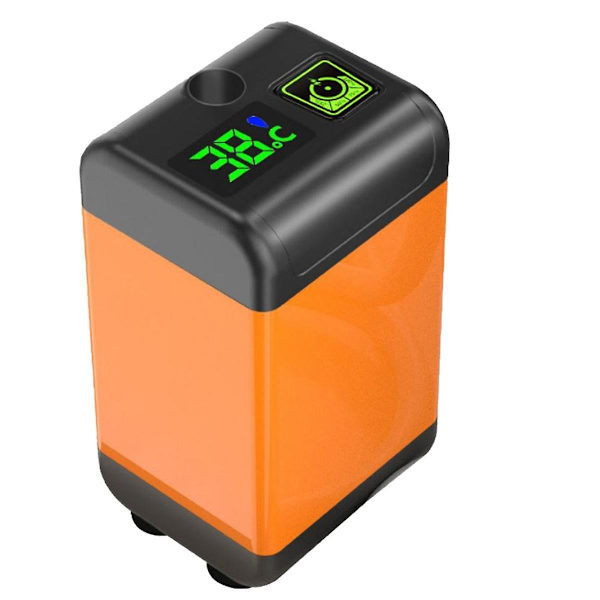 Utomhus 7800mah Elektrisk Duschpump Ipx7 Vattentät med Digital Display för Resor Strand Husdjur Vattning-WELLNGS