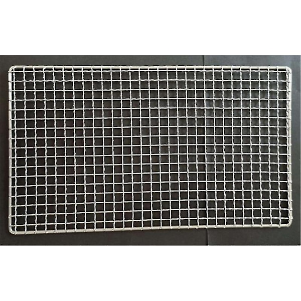 Rostfritt stål Bbq Mat Net-WELLNGS 44.5x35cm
