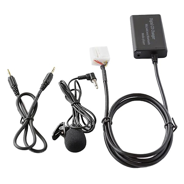 Bluetooth-musikk Handsfree-bilgrensesnitt AUX-adapter for Accord-WELLNGS