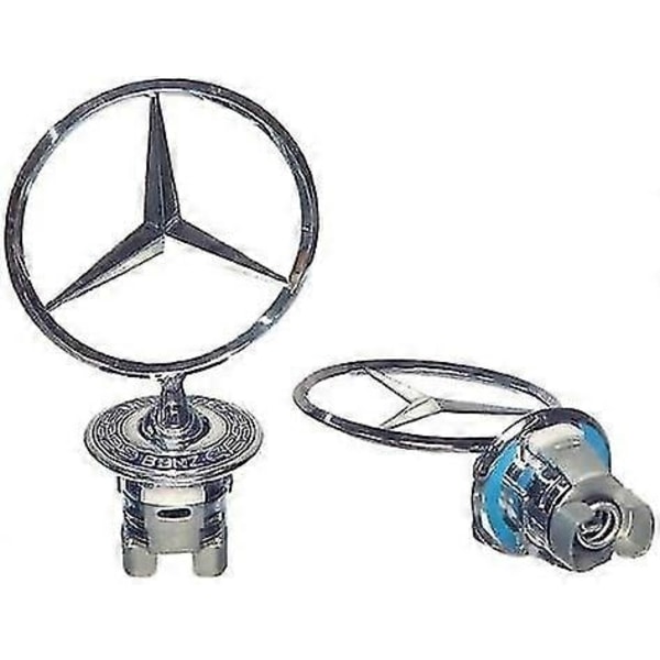 C230 Sedan 03-05 Front Hætte Krom Logo 210 880 01 86-WELLNGS