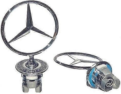 C230 Sedan 03-05 Front Huv Chrome Logotyp 210 880 01 86-WELLNGS