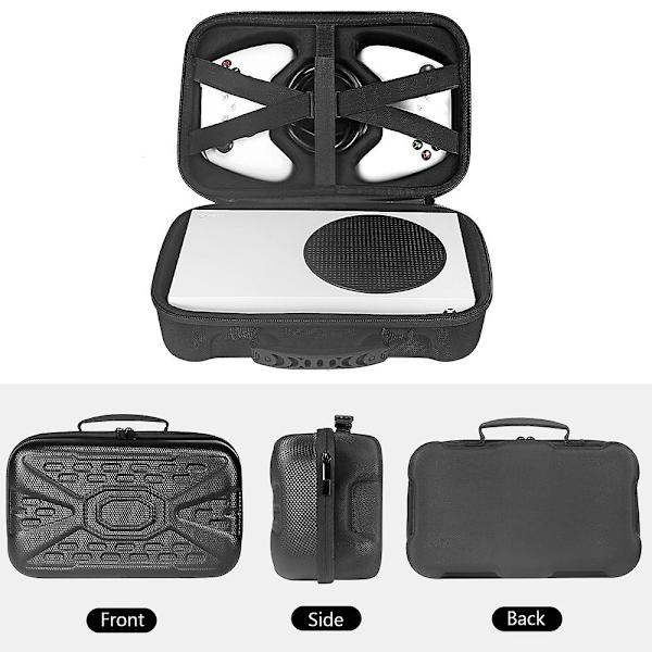 Bæreveske i nylon for Xbox Series S spillkonsoll, beskyttende koffert for reiseoppbevaring, C-WELLNGS