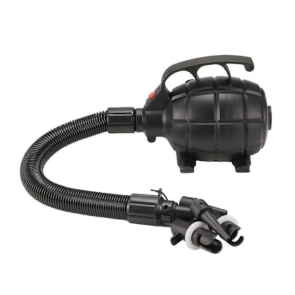Bærbar luftkompressor luftmadrass for tumbling oppblåsbar pumpe for hjem luftmadrass pumpe 600W luftkompressor EU-plugg-WELLNGS
