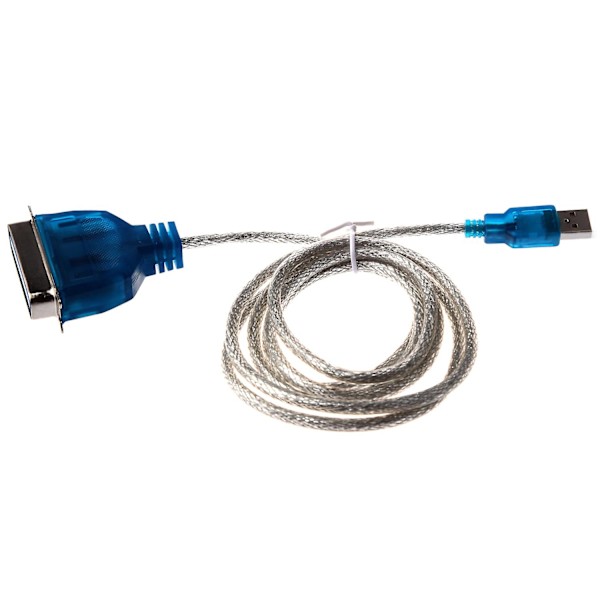 USB til Parallel IEEE 1284 Printer Adapterkabel PC (Tilslut din parallelle printer til en USB-port) - WELLNGS