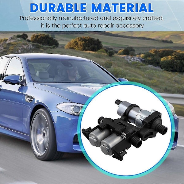 Auton vesiventtiili apupumpulla E38 7-sarjaan E39 5-sarjaan E53,E34 1995-2003 64118374994-WELLNGS