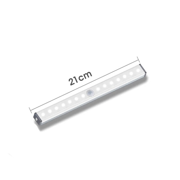 Trådløs dæmpbar LED-belysning Spotlights med bevægelsessensor 21 cm-WELLNGS Vit