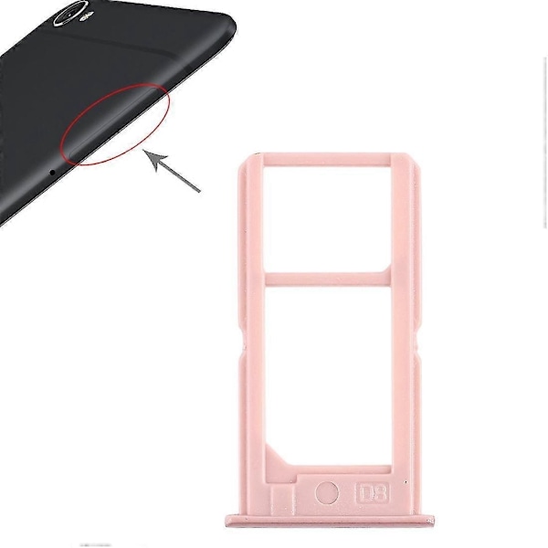 2 x SIM-kortbakke til Vivo Y55-WELLNGS Rose Gold