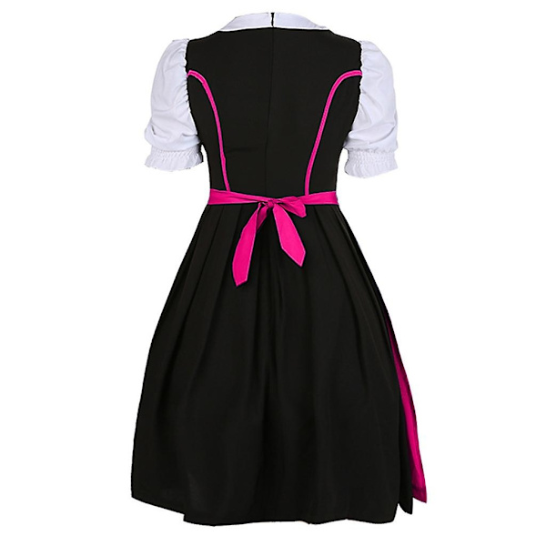 Fashion Anime Med En Piga Kostym Söt Cosplay Rollspel Klänning-WELLNGS Pink XXXXL