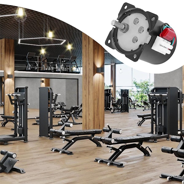 220v AC 40w Lavhastigheds Geared Motor 70ktyz Permanent Magnet Synkronmotor Justerbar Retning H-WELLNGS