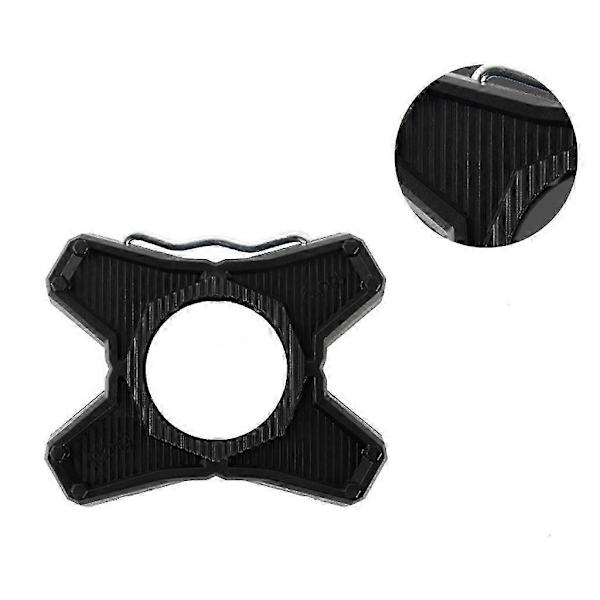 Yhteensopiva Speedplay Zero -polkimien kanssa, polkupyörän polkimien litteä kiinnike - WELLNGS Black