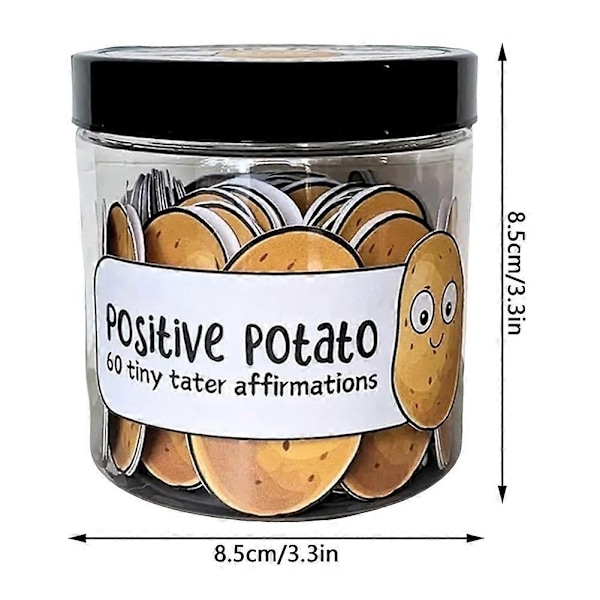 Positive Pickle - Vahvistuskortit tunnetukeen, 30/60 päivittäistä vahvistuskorttia ystäville ja perheelle - WELLNGS 30 Days Cucumber