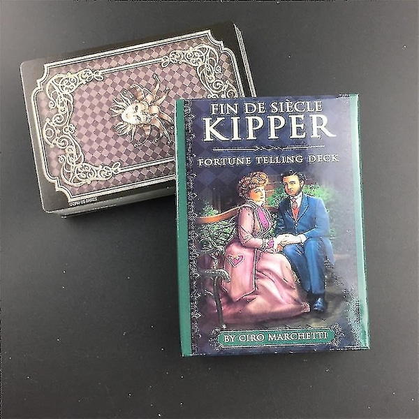 Fin Sieve Kipper Tarotkort Oracle Engelsk Version Brädspel Familjefest Spelkortlek Bordsspel Spådom Öde39st Ts38-WELLNGS