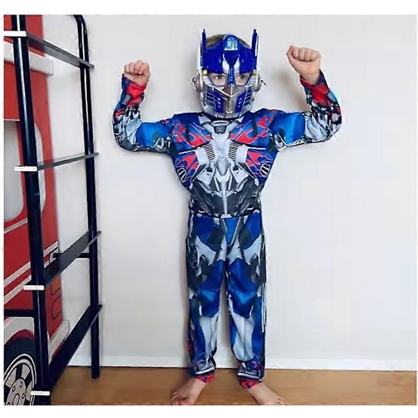 Disguise Optimus Prime -lihasasu, Transformers-asu pojille, pehmustettu hahmobody - WELLNGS L