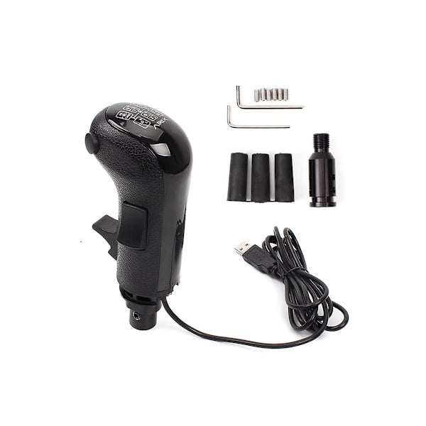 PC USB High Low Gear Simulator Shifter Knob för G29 G27 G25 TH8A USB Gearshift Knob för ETS2 HB043-WELLNGS