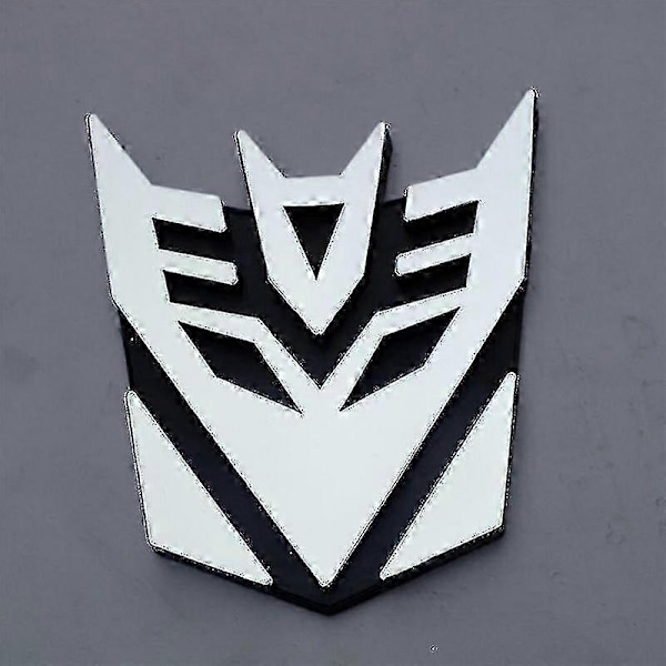 3D Logotypsskydd Autobots Transformers Badge Grafisk Dekal Bilsticker - WELLNGS Decepticons