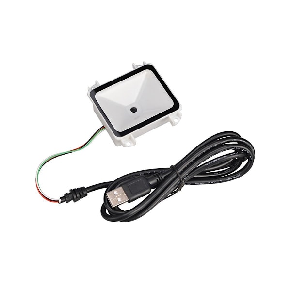 Indlejret 2d stregkodescanner Usb Qr stregkodelæser Rs232 Ttl interface Kiosk lille fast installation-WELLNGS 0 0