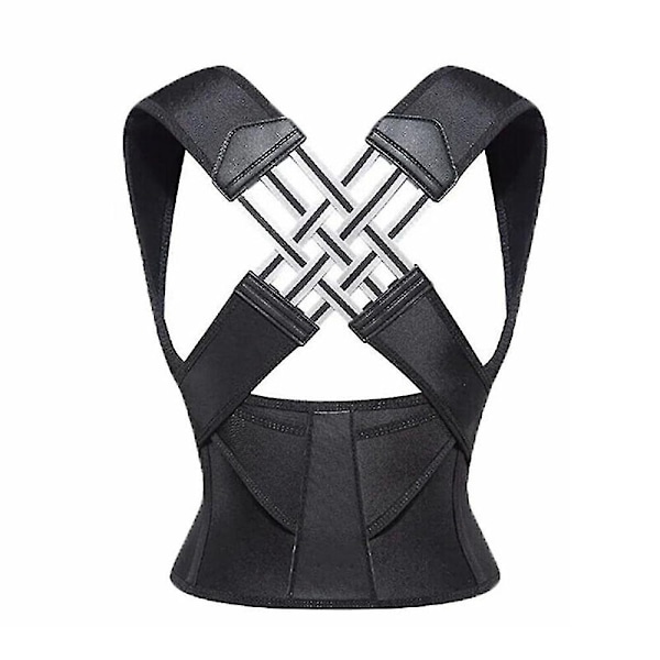 Posture Corrector Shoulder Support Belt Body Brace Bad Back Lumbar Men Women NEW 2024 Best Seller-WELLNGS M