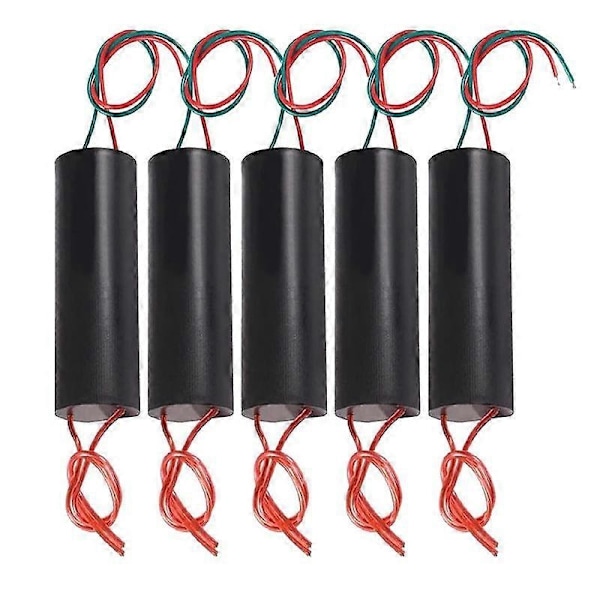 5 st Högspänningsgenerator DC 6-12V till 1000KV Boost Step-Up Inverter Arc Pulse Generator Power Mod-WELLNGS