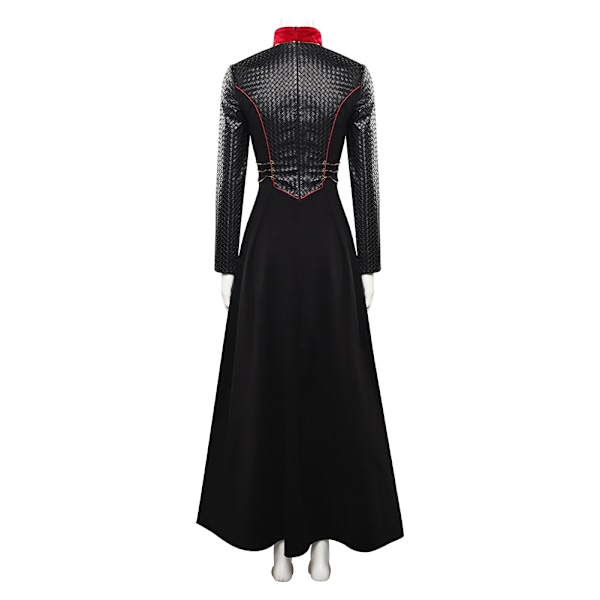 Kvinnors COS Targaryen Demon Cosplay Kostym Rhaenyra Fantasy Robe Vuxen Rock Klänning Kostym Halloween Karneval Fest Klänning Kostym XL-WELLNGS XL Style C