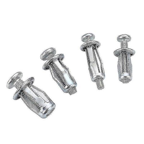 15 stk. M4 M5 M6 M8 Petal Rivets Mutter Jack Nuts Bil Metallskrue for Hulvegg Jernhud Petal Mutter Ekspansjonslykt - WELLNGS 15pcs M5