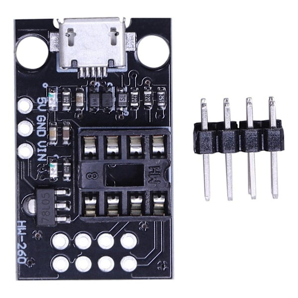 Kehitysohjelmoijalauta Attiny13a/attiny25/attiny45/attiny85-WELLNGS