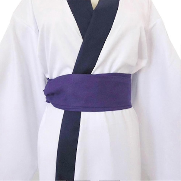 Anime Roronoa Zoro Cosplay Kostym Wano Kuni Land Kimono Robe Komplett Dräkt Halloween Karnevalsdräkt-WELLNGS Only wig M