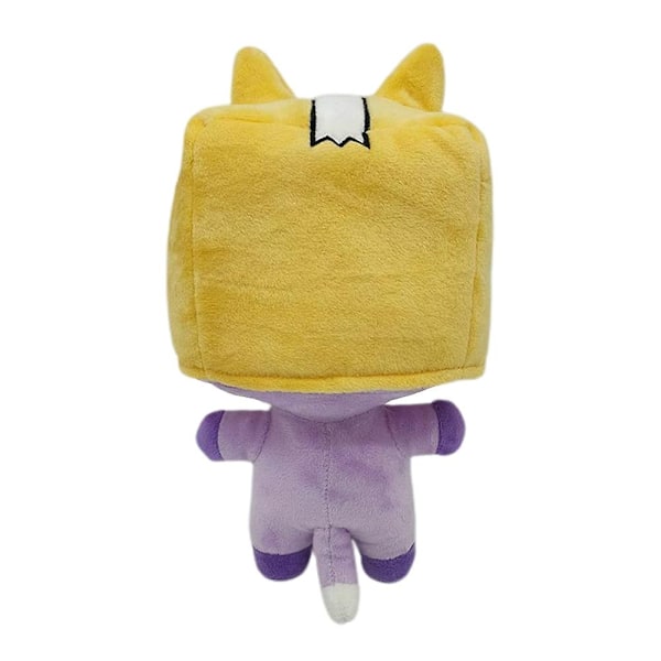 Lankybox Boxy / Foxy / Rocky Pehmeä Plussi Nukkea Tyyny Plussi Leikki -WELLNGS FOXY