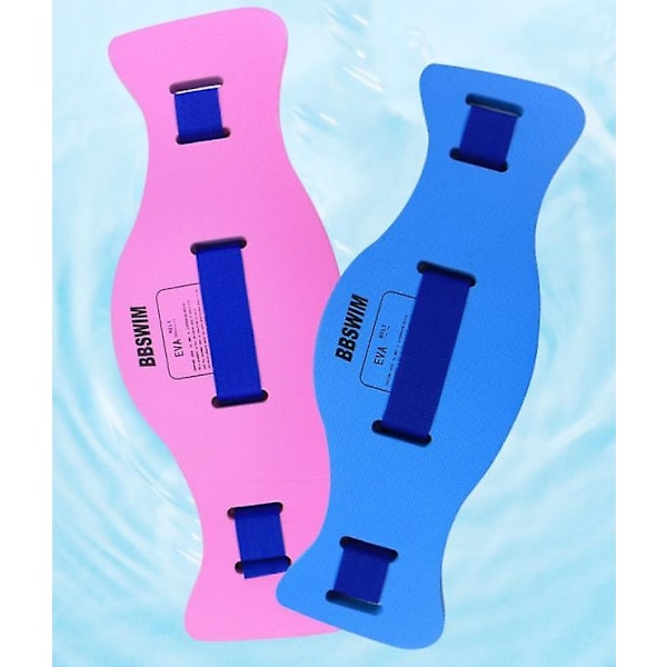 Svømmeflydevest til voksne, svømmebælte, opdrift, rygflydeevne, flydevest (blå M) - WELLNGS Pink L