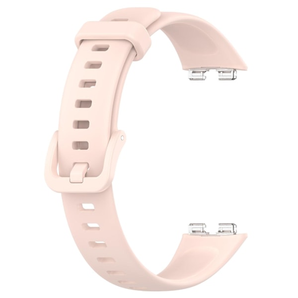 Kompatibel med Huawei Band 8 Silikonarmband Vattentätt Mjukt Klockarmband-WELLNGS Light pink Type K Huawei Band 8