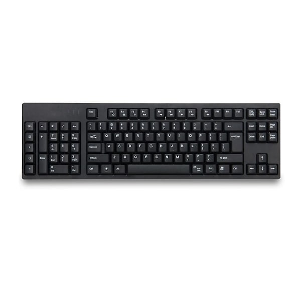 Venstrehendt tastatur for bedrifter og kontorbruk Ergonomisk design, integrert numerisk tastatur, Usb Hub Komfortbetjening-WELLNGS