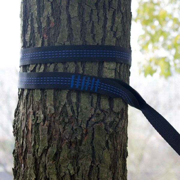 2 stycken/ set hängmatta för utomhusbruk-WELLNGS blue